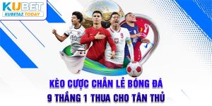 Kèo Cược Chẵn Lẻ Bóng Đá 9 Thắng 1 Thua Cho Tân Thủ